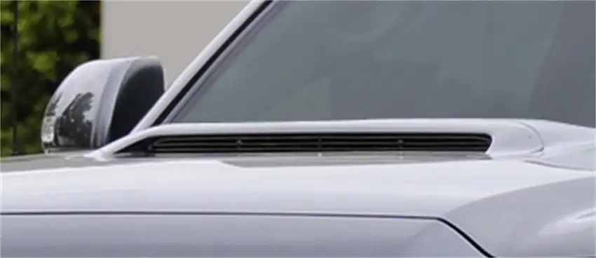 T-Rex Grilles 20939B Billet Hood Scoop, Black, Aluminum, 1 Pc, Insert