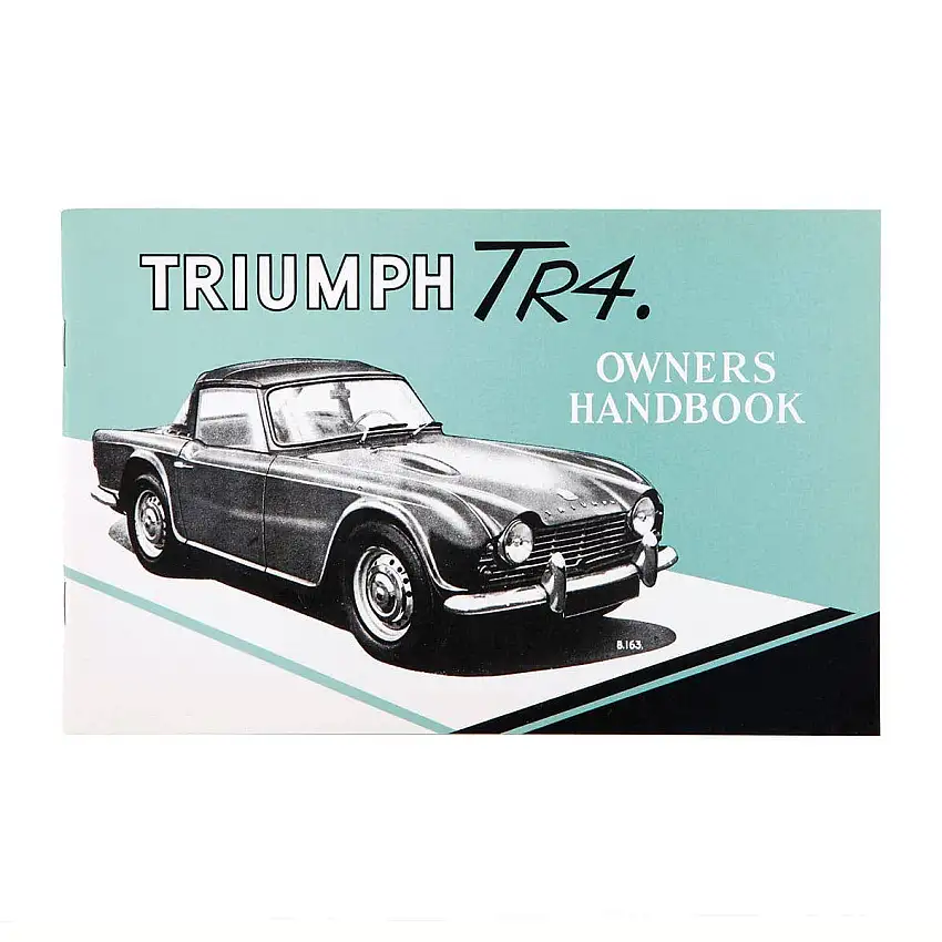 Library: Factory Owner's Manual Reprints TR4-4A