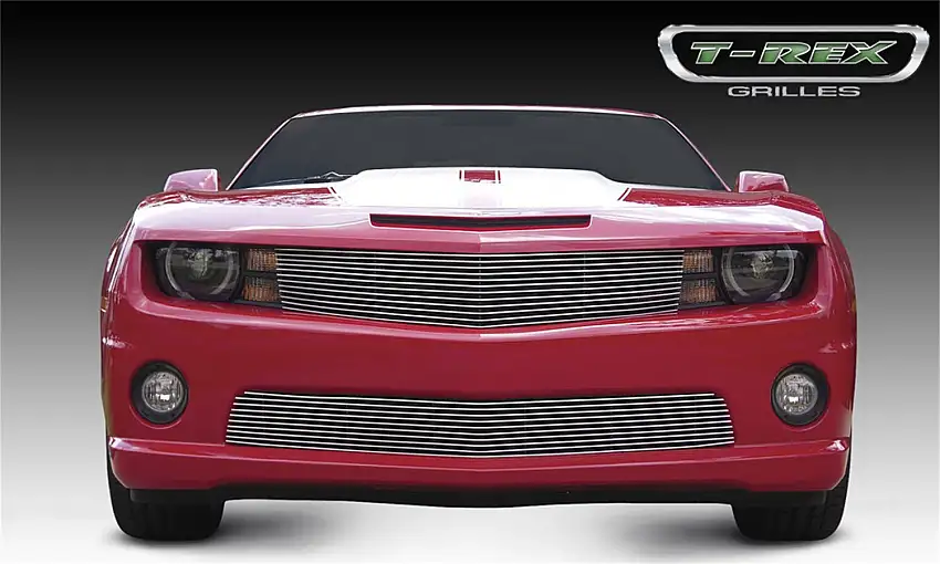 T-Rex Grilles 21027 Billet Grille, Polished, Aluminum, 1 Pc, Overlay