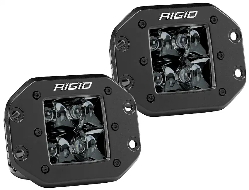 RIGID Industries 212213BLK D-SERIES PRO SPOT FM/2 MIDNIGHT