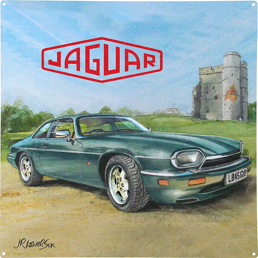 XJS Metal Artwork Sign by John Lowerson