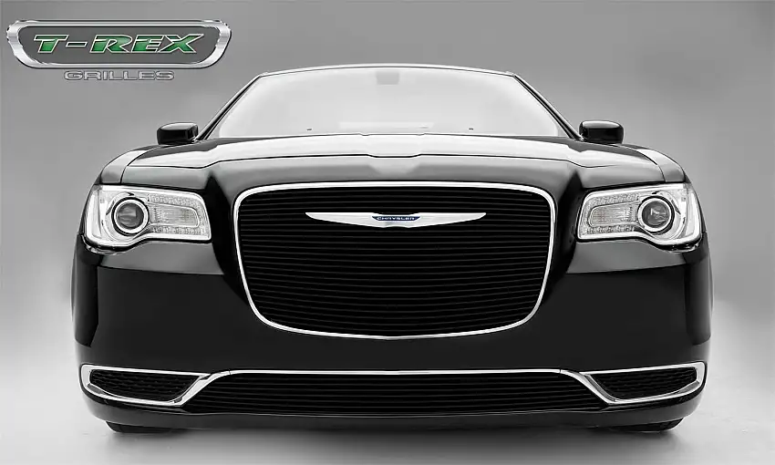 T-Rex Grilles 21436B Billet Grille, Black, Aluminum, 1 Pc, Overlay