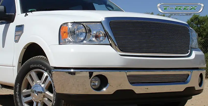 T-Rex Grilles 21556 Billet Grille, Polished, Aluminum, 1 Pc, Insert