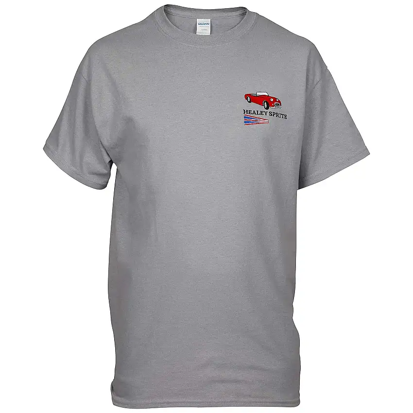 Grey Embroidered Bugeye Sprite T-Shirts