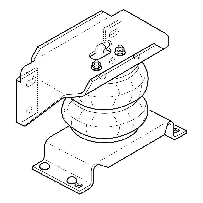 Firestone Ride-Rite 2176 Ride-Rite® Air Helper Spring Kit