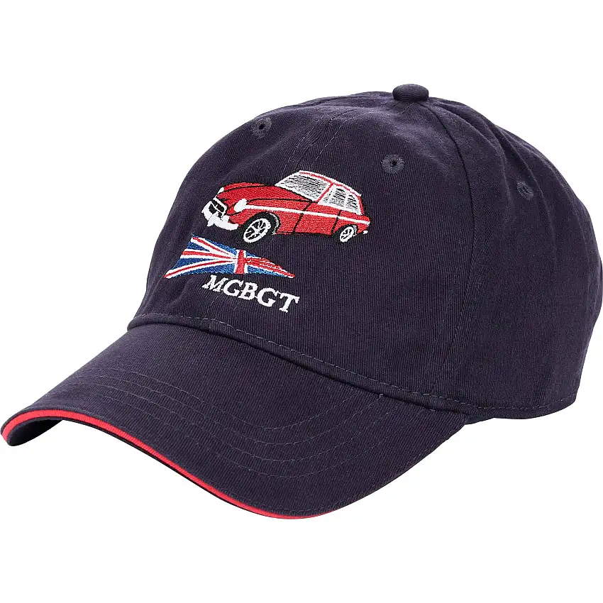 MGB GT Hat, Navy with Red Sandwich