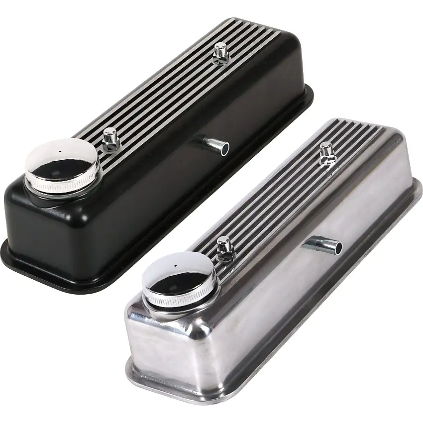 Alloy Ribbed Valve Covers, 1500