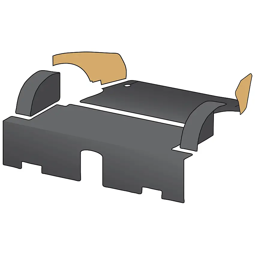 Bugeye Rear Deck & Trunk Liner Set