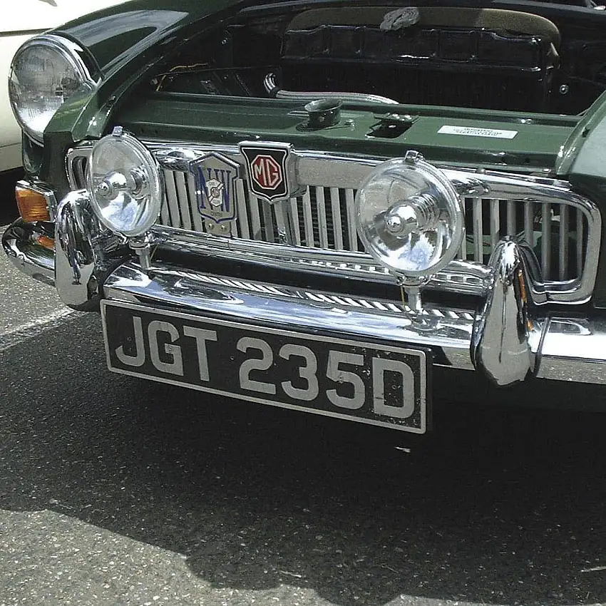 Chrome Badge Bars 287021