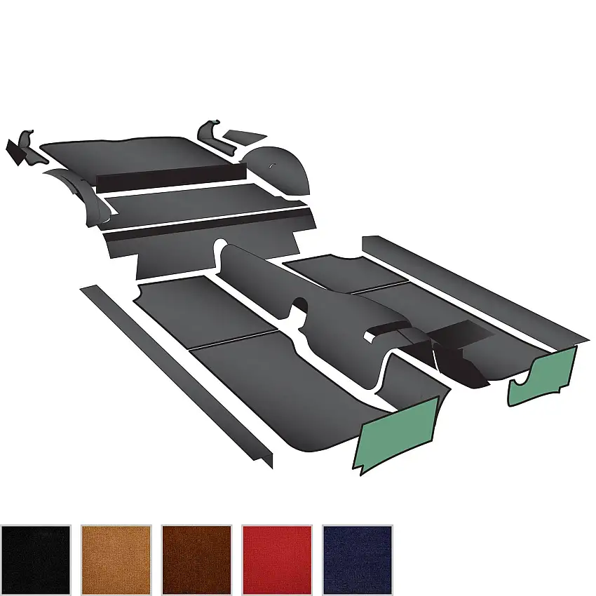 Carpet Kit with Molded Tunnel