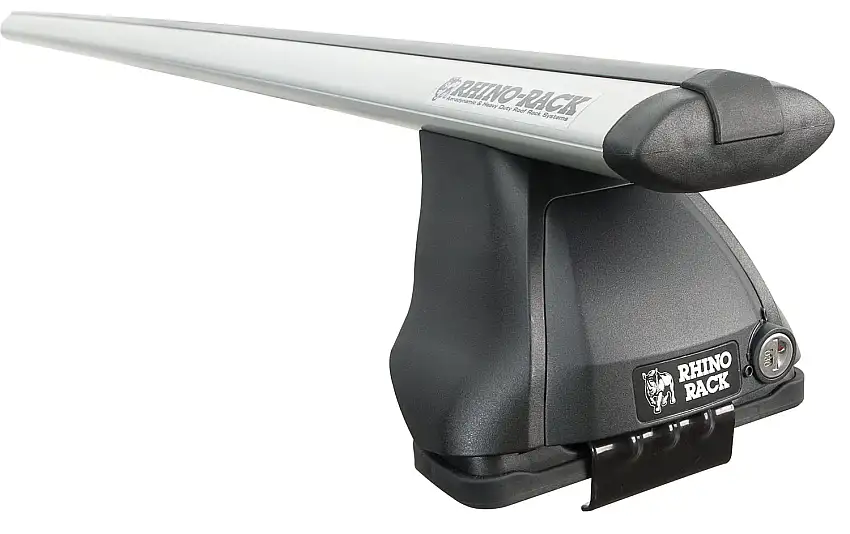 Rhino-Rack JA6161 Vortex 2500 Black 1 Bar Roof Rack (Front)