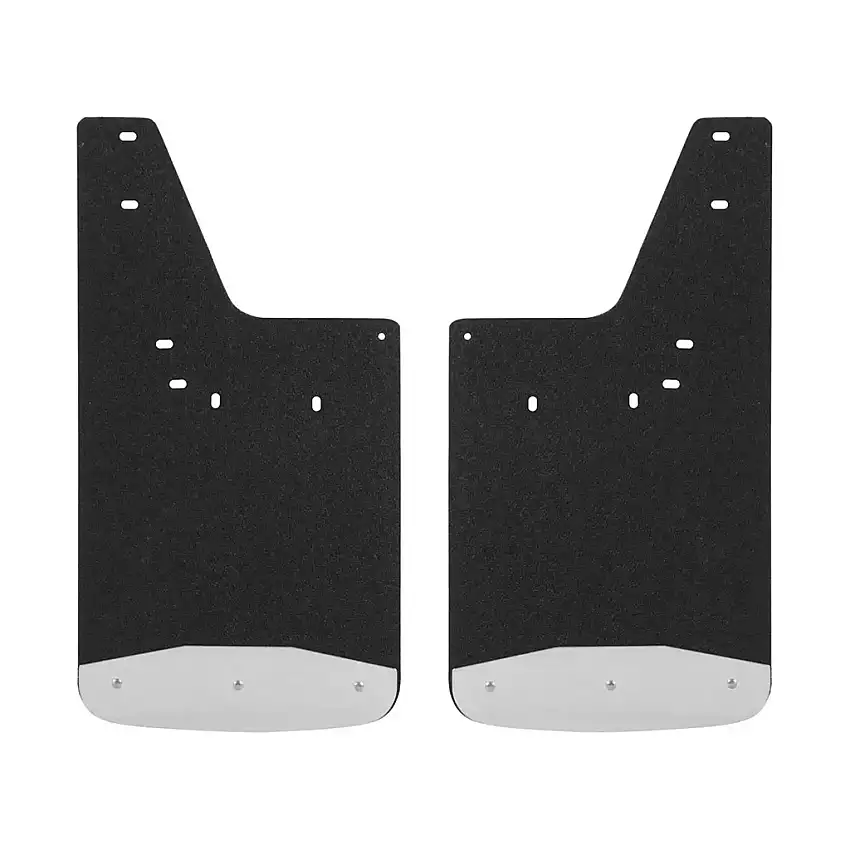 LUVERNE Front 12" x 23" Rubber Mud Guards, Select Dodge, Ram 1500 to 5500 (2 Flaps) 250932