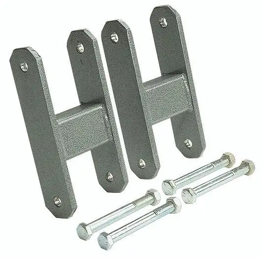 Warrior Products 1-1/4" Lift Shackle For 1987-95 Jeep Wrangler YJ 123