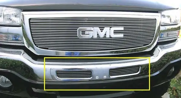 T-Rex Grilles 25201 Billet Bumper Grille, Polished, Aluminum, 1 Pc, Bolt-On