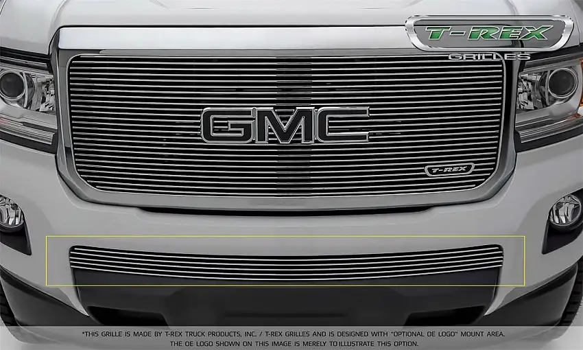 T-Rex Grilles 25371 Billet Bumper Grille, Polished, Aluminum, 1 Pc, Insert