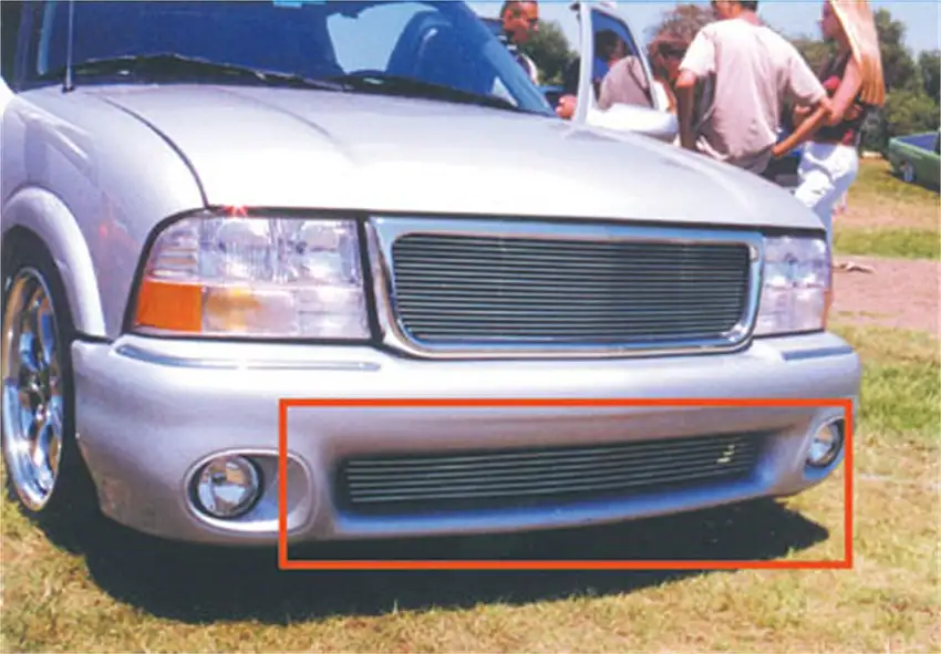 T-Rex Grilles 25377 Billet Bumper Grille, Polished, Aluminum, 1 Pc, Bolt-On