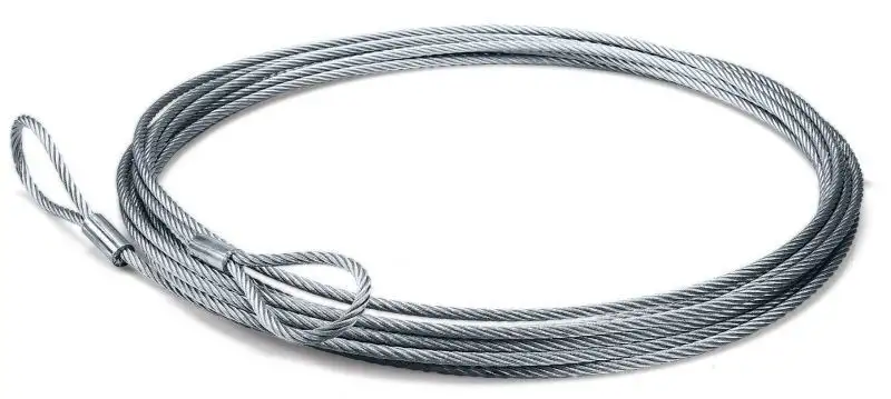 WARN Winch Line Wire Rope Extension 50ft. X 5/16" 25431