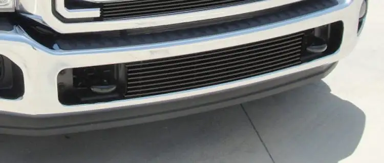 T-Rex Grilles 25546B Billet Bumper Grille, Black, Aluminum, 1 Pc, Bolt-On