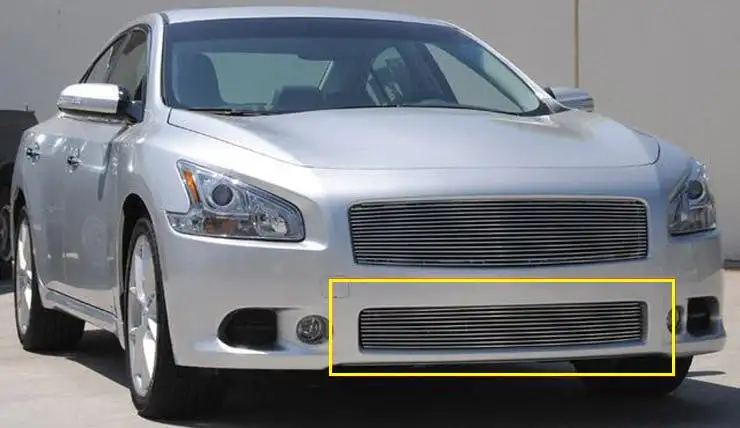 T-Rex Grilles 25758 Billet Bumper Grille, Polished, Aluminum, 1 Pc, Overlay