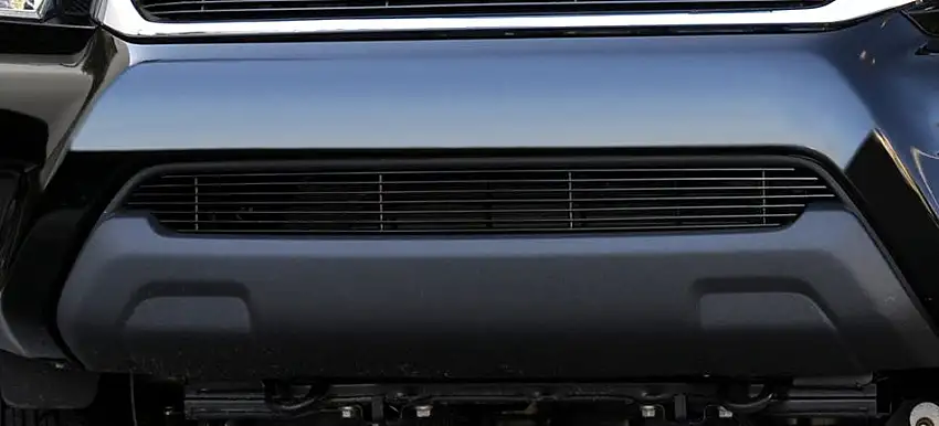 T-Rex Grilles 25938B Billet Bumper Grille, Black, Aluminum, 1 Pc, Overlay