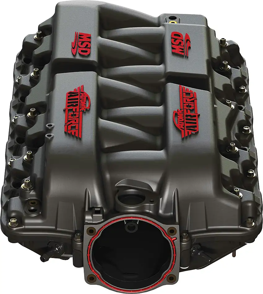 MSD Performance 2701 Atomic AirForce LS7 Intake Manifold - Red