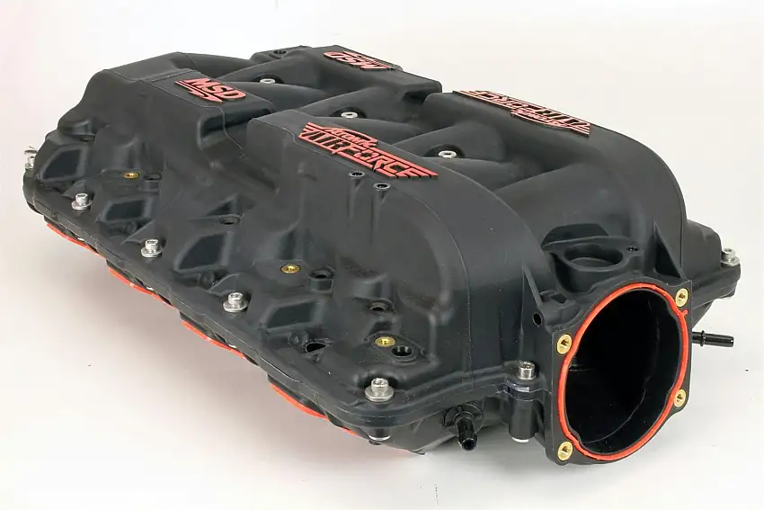MSD Performance 2702 Atomic AirForce LS Cathedral Port Intake Manifold - Red
