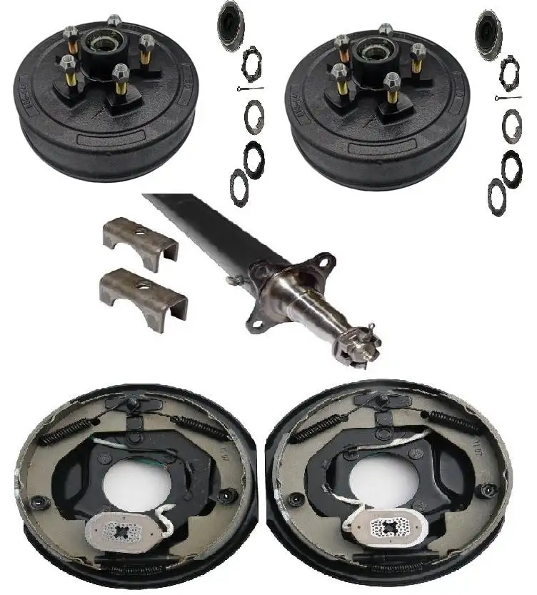 Lippert Components ST35BR-73-55-US-BDA-545-EZL 3.5K Straight Electric Brake Axle