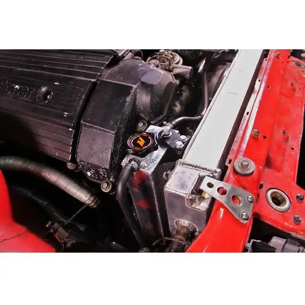 Mishimoto MMRT-E36-92EBK Aluminum Coolant Expansion Tank, Black, fits BMW E36 1992-1999