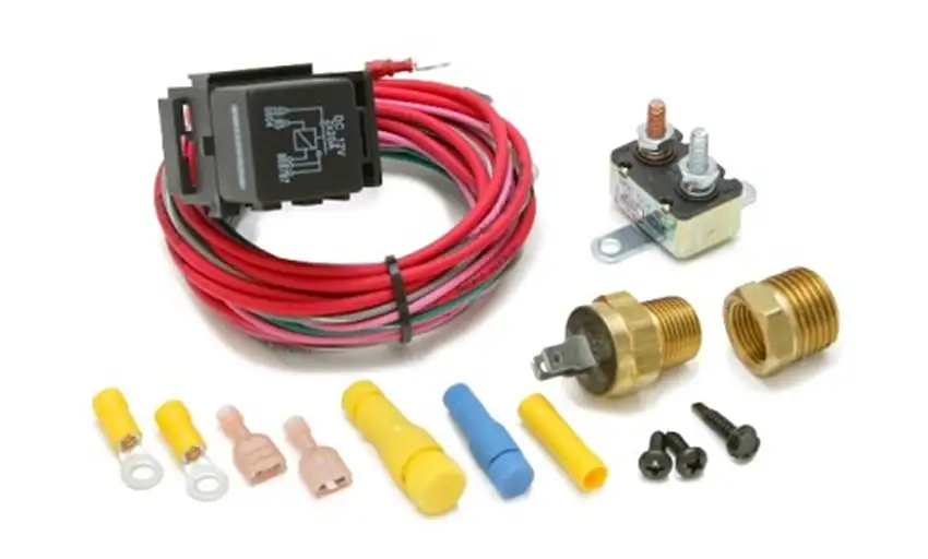 Painless 30114 Dual Activation Fan Relay (on 195; off 185)