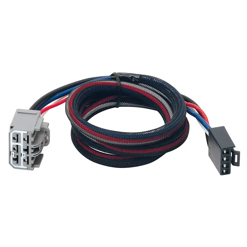 Tekonsha Trailer Brake Controller Custom Harness, Vehicle & Brake Control Ends 302600