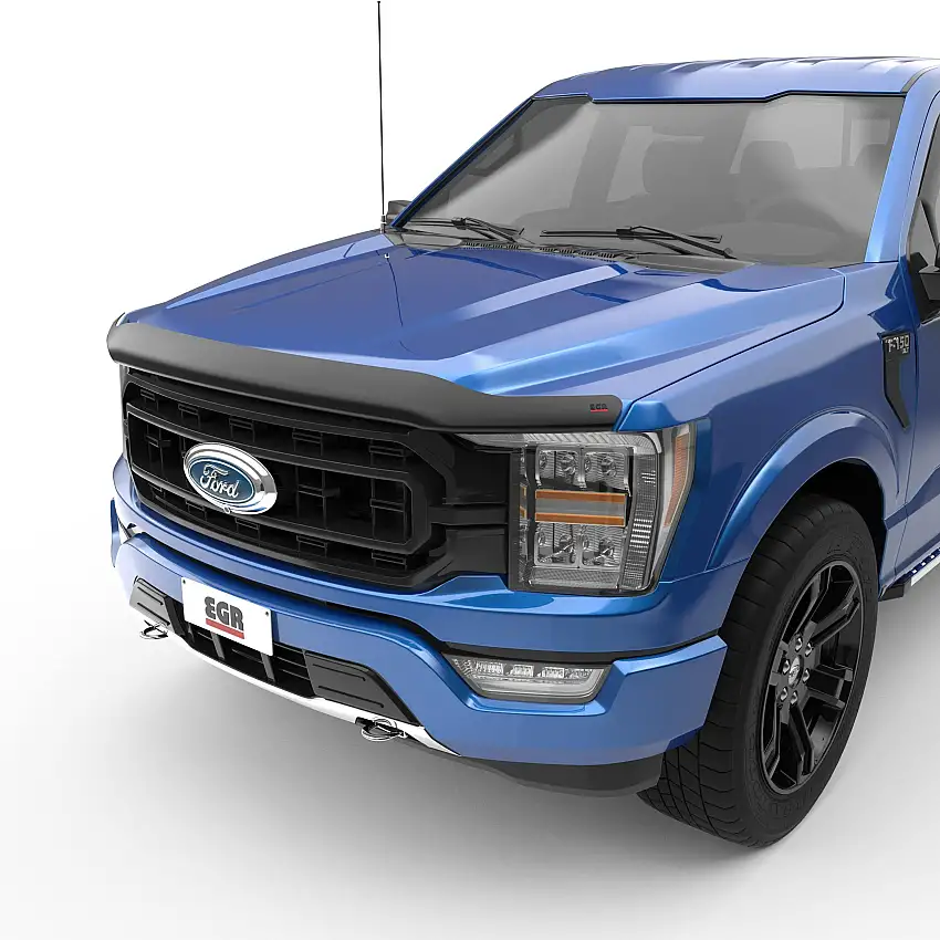 EGR 303585 EGR 303585- Matte Finish Superguard Hood Guard for 21-25 Ford F-150