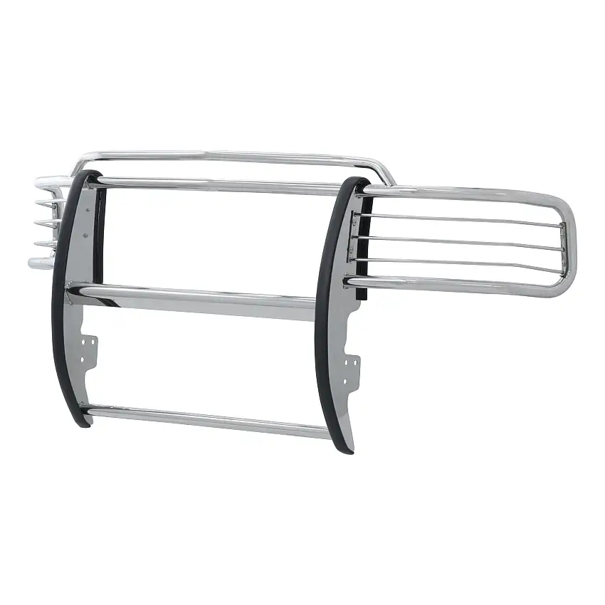 Aries Automotive Polished Stainless Grille Guard for Ford Excursion, F-250, F-350 Super Duty 3045-2