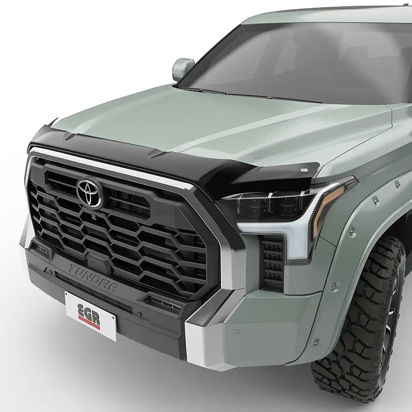 EGR 305401 EGR 305401- Smoke Finish Superguard Hood Guard for 22-25 Toyota Tundra