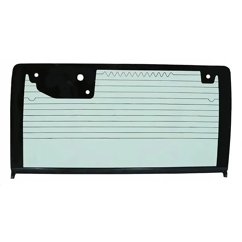 PPR Industries Replacement Hard Top Rear Liftgate Glass for 07-10 Jeep Wrangler JK with Defrost & Green Tint 30 9907 07-10