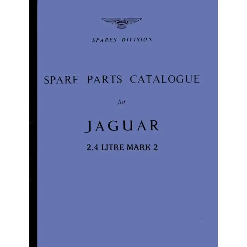 Parts Manuals, Early Sedans