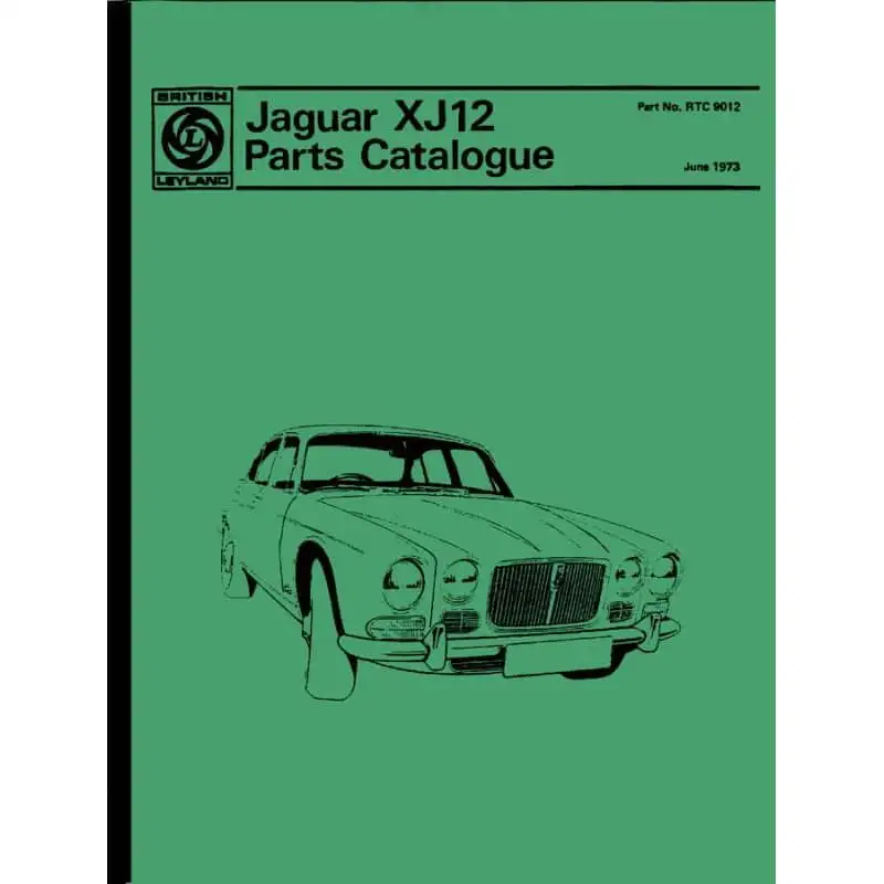Parts Manuals, XJ12 & XJS