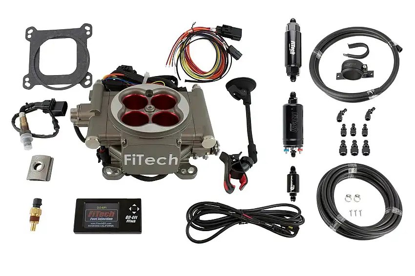 FiTech 31003 Go Street 400 HP Cast EFI System With Inline Fuel Delivery Master Kit