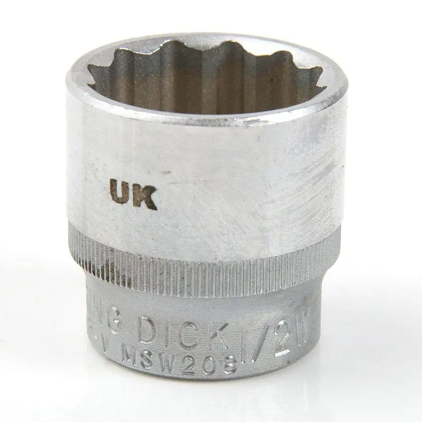 Whitworth 3/8 Inch Drive Sockets by King Dick