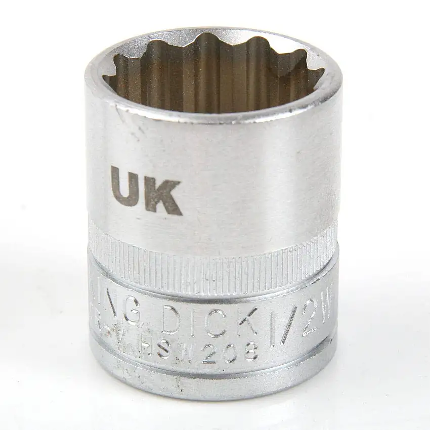 Whitworth 1/2 Inch Drive Sockets by King Dick