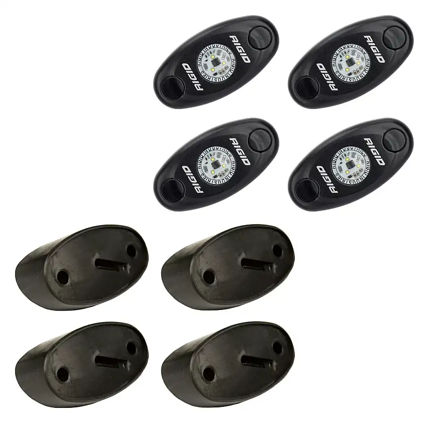 RIGID Industries 400233 ROCK LIGHT KIT BLU/4