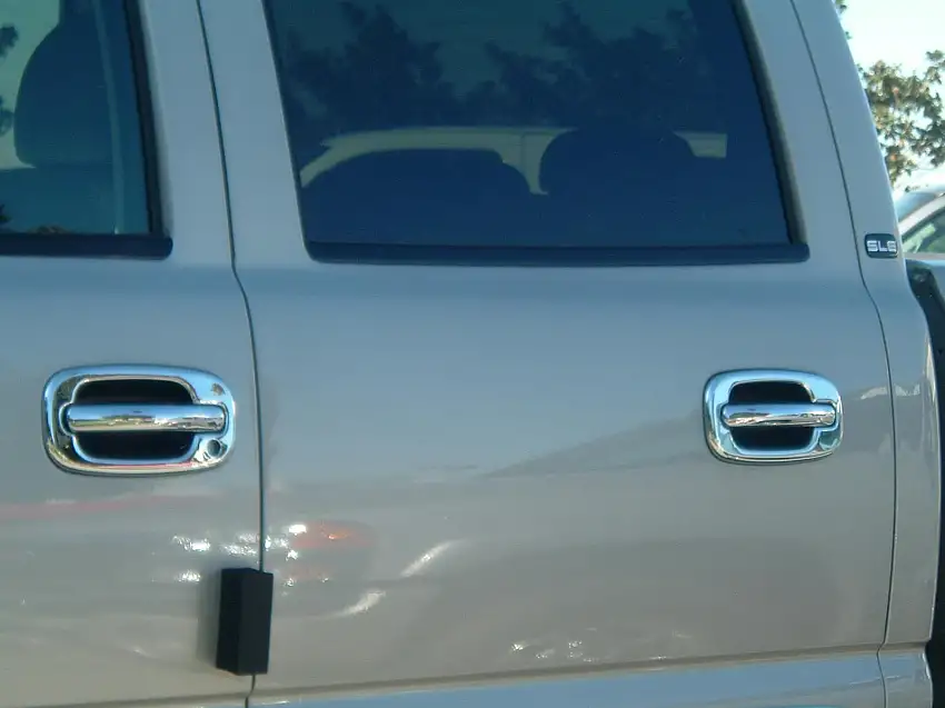 TFP 402KE Truck & SUV Door Handle Insert Stainless Steel Chrome Finish