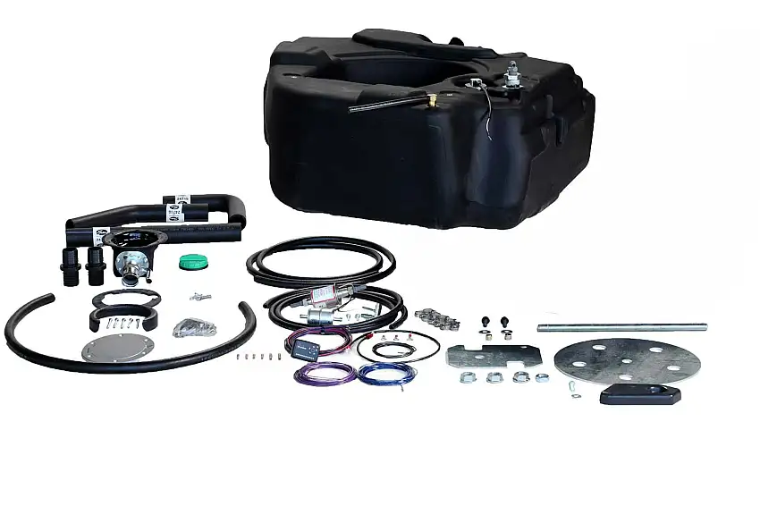 TITAN Fuel Tanks 4030203 Spare Tire Auxiliary Fuel System