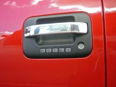 TFP 407L Truck & SUV Door Handle Insert Stainless Steel Chrome Finish