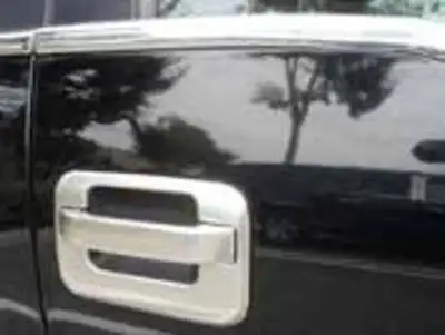TFP 408BR Tailgate Handle Insert With Keyhole Stainless Steel Brushed Finish