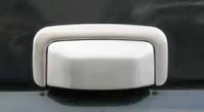 TFP 411BR Tailgate Handle Insert Liftgate Lever and Bezel Stainless Steel Brushed Finish