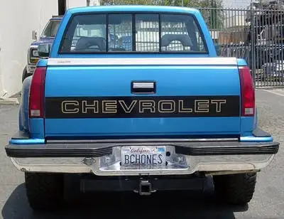 TFP 414L Tailgate Handle Insert Liftgate Lever only Stainless Steel Chromed Finish