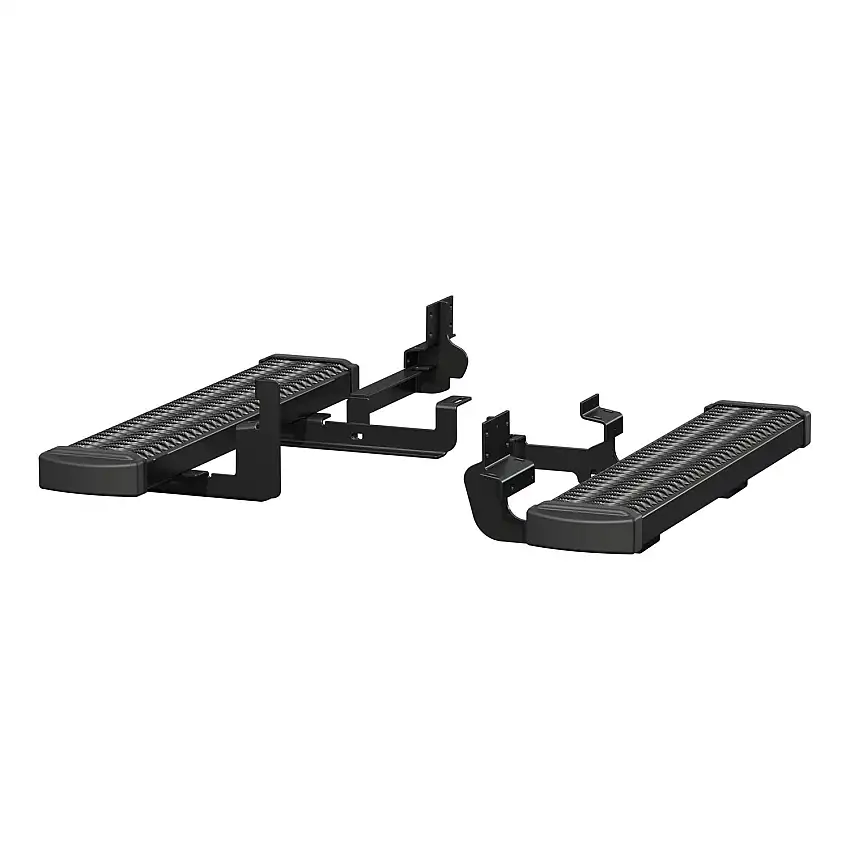 LUVERNE 415036-401740 Grip Step 7" x 36" Black Aluminum Running Boards, Select Ford E-Transit