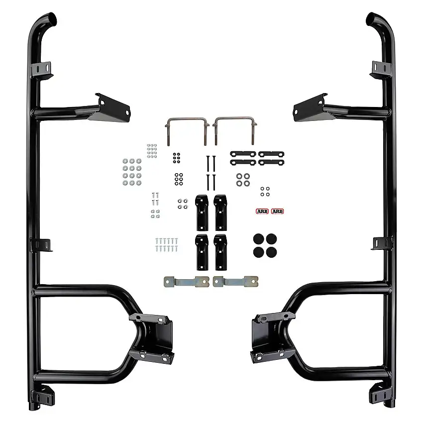 ARB, USA 4412470 Deluxe Side Rail And Step