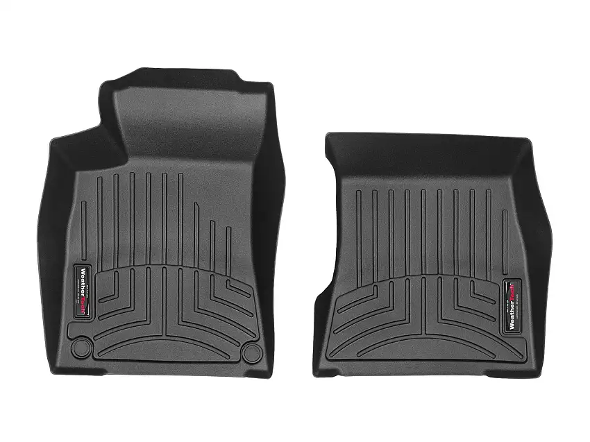 WeatherTech FloorLinerTM DigitalFit; Black; Front 4414611