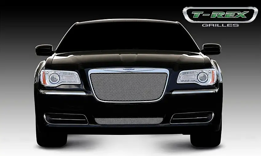 T-Rex Grilles 44433 Sport Grille, Chrome, Stainless Steel, 1 Pc, Insert